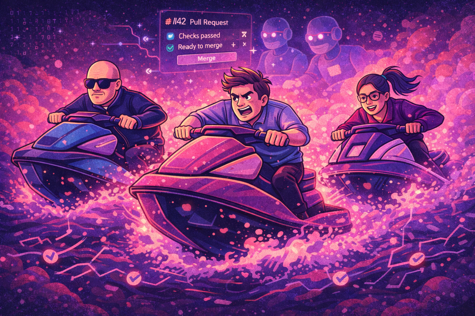 AI has given the team jet skis